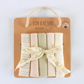 Baby Bib Square Cloths Newborn Face Nose Wipes Facial Tissues Infant Handkerchiefs 5-Piece Set